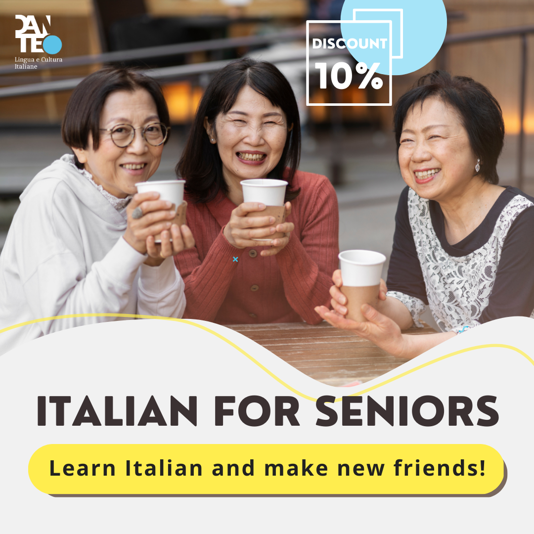 Italian for Seniors Special Offer (Terms & Conditions) Dante